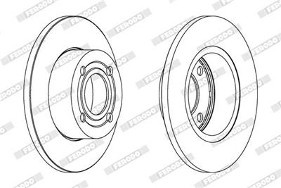 FERODO DDF318 Číslo výrobce: DDF318. EAN: 5016687131895.