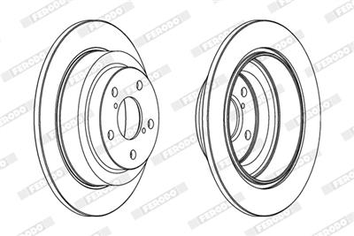 FERODO DDF678C Číslo výrobce: DDF678C. EAN: 4044197986477.