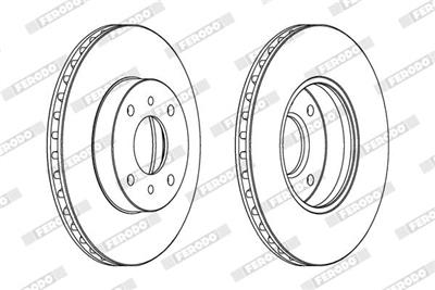 FERODO DDF959C Číslo výrobce: DDF959C. EAN: 4044197561216.