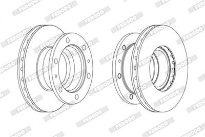 FERODO FCR105A Číslo výrobce: FCR105A. EAN: 5016687001211.