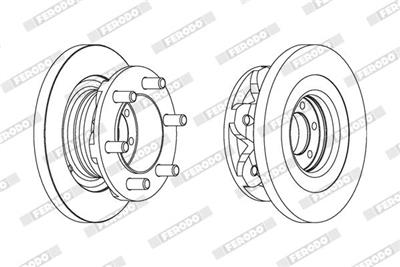 FERODO FCR139A Číslo výrobce: FCR139A. EAN: 5016687004212.