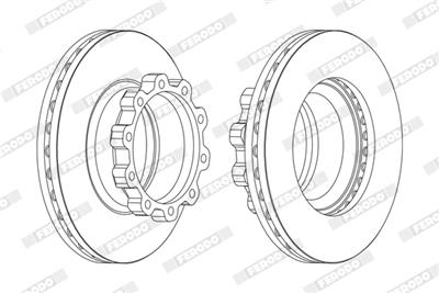 FERODO FCR170A Číslo výrobce: FCR170A. EAN: 5016687007015.