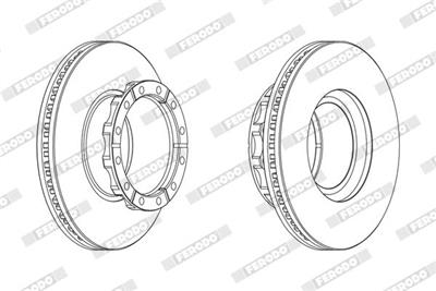 FERODO FCR173A Číslo výrobce: FCR173A. EAN: 5016687013719.