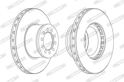 FERODO FCR186A Číslo výrobce: FCR186A. EAN: 4044197228850.