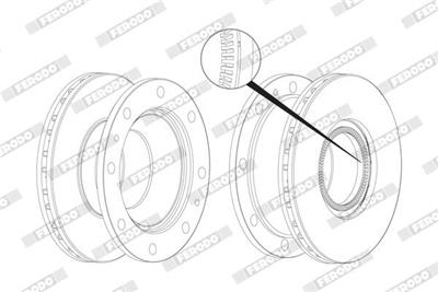 FERODO FCR237A Číslo výrobce: FCR237A. EAN: 4044197276141.