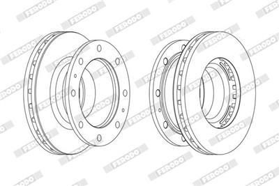 FERODO FCR238A Číslo výrobce: FCR238A. EAN: 4044197276158.