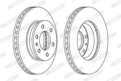 FERODO FCR310A Číslo výrobce: FCR310A. EAN: 4044197404148.