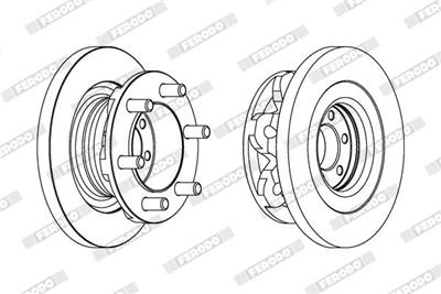 FERODO FCR313A Číslo výrobce: FCR313A. EAN: 4044197404179.
