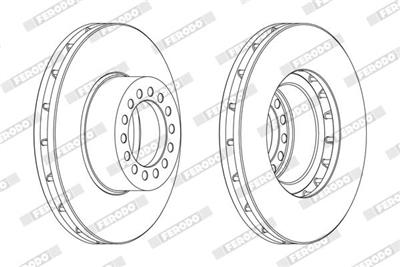 FERODO FCR319A Číslo výrobce: FCR319A. EAN: 4044197419548.