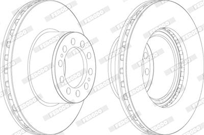 FERODO FCR323A Číslo výrobce: FCR323A. EAN: 4044197497782.