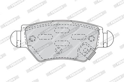 FERODO FDB1294 Číslo výrobce: 23053. EAN: 5016687115376.