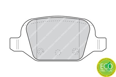 FERODO FDB1324 Číslo výrobce: 23601. EAN: 5016687145175.