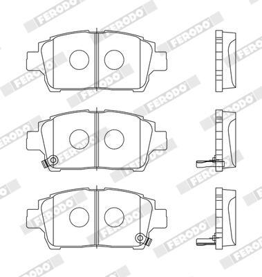 FERODO FDB1392 Číslo výrobce: 23510. EAN: 5016687198775.