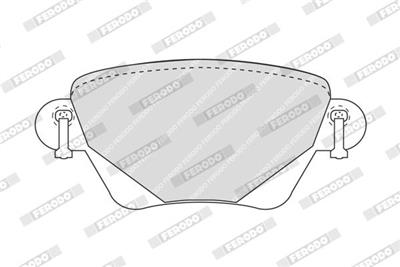FERODO FDB1416 Číslo výrobce: 23557. EAN: 5016687218473.
