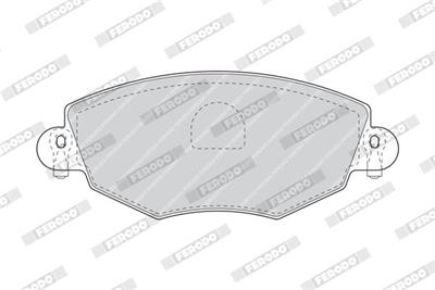 FERODO FDB1425 Číslo výrobce: 23279. EAN: 5016687216271.