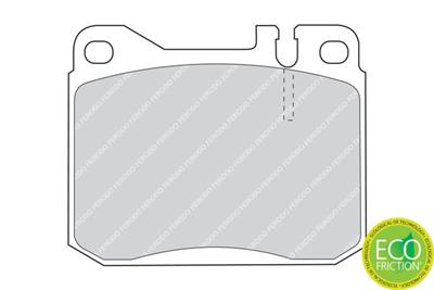 FERODO FDB143 Číslo výrobce: 20392. EAN: 5016687009972.
