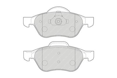 FERODO FDB1440 Číslo výrobce: 23215. EAN: 5016687245974.