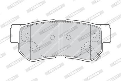 FERODO FDB1606 Číslo výrobce: 23543. EAN: 5016687325577.
