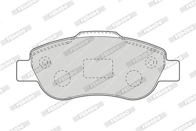 FERODO FDB1652 Číslo výrobce: 24072. EAN: 5016687335774.