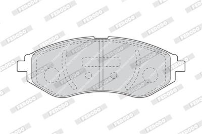 FERODO FDB1699 Číslo výrobce: 23974. EAN: 5016687348071.