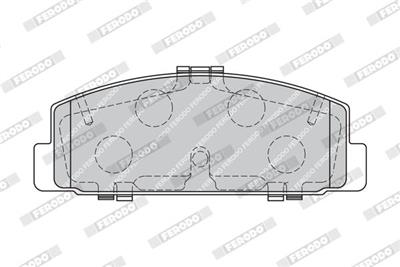 FERODO FDB1721 Číslo výrobce: 24045. EAN: 4044197321094.