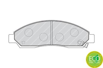 FERODO FDB1816 Číslo výrobce: 24370. EAN: 4044197321179.