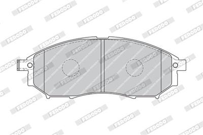FERODO FDB1881 Číslo výrobce: 23698. EAN: 4044197321186.