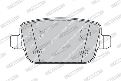 FERODO FDB1933 Číslo výrobce: 24537. EAN: 4044197337064.