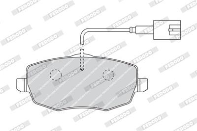 FERODO FDB1976 Číslo výrobce: 24073. EAN: 4044197391011.