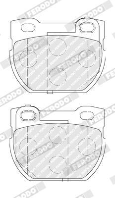 FERODO FDB1994 Číslo výrobce: 23471. EAN: 4044197393190.