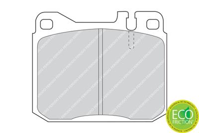 FERODO FDB243 Číslo výrobce: 20341. EAN: 5016687015874.