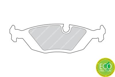 FERODO FDB296 Číslo výrobce: 20675. EAN: 5016687018578.