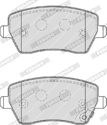 FERODO FDB4069 Číslo výrobce: 23973. EAN: 4044197416059.