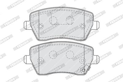 FERODO FDB4069 Číslo výrobce: 23973. EAN: 4044197416059.