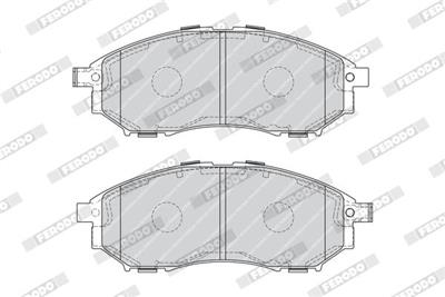 FERODO FDB4177 Číslo výrobce: 23698. EAN: 4044197457557.
