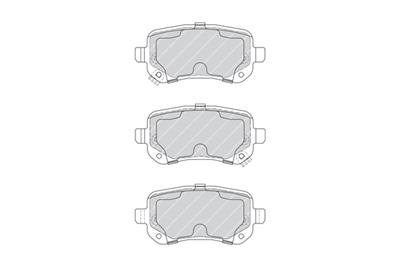 FERODO FDB4196 Číslo výrobce: 24822. EAN: 4044197465453.