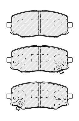 FERODO FDB4234 Číslo výrobce: 24910. EAN: 4044197487059.