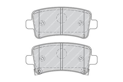 FERODO FDB4252 Číslo výrobce: 24421. EAN: 4044197496891.