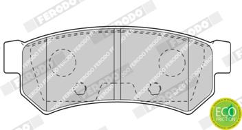 FERODO FDB4295 Číslo výrobce: 25232. EAN: 4044197723294.