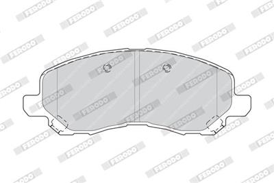 FERODO FDB4388 Číslo výrobce: 23584. EAN: 4044197557172.