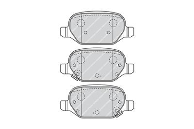 FERODO FDB4464 Číslo výrobce: 23601. EAN: 4044197657681.