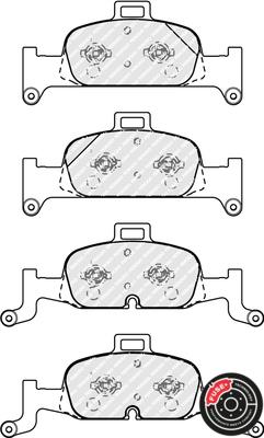 FERODO FDB4616 Číslo výrobce: 22403. EAN: 4044197813483.