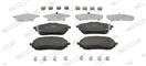 FERODO FDB4648 - Sada brzdových destiček, vždy 4 kusy v sadě
