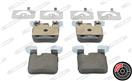 FERODO FDB4663 - Sada brzdových destiček, vždy 4 kusy v sadě