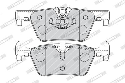 FERODO FDB4670 Číslo výrobce: 25307. EAN: 4044197755738.