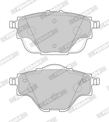 FERODO FDB4766 Číslo výrobce: 25827. EAN: 4044197854936.
