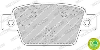 FERODO FDB4829 Číslo výrobce: 23714. EAN: 4044197951574.