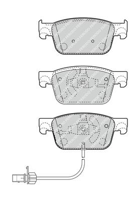 FERODO FDB4871 Číslo výrobce: 22383. EAN: 4044197963225.