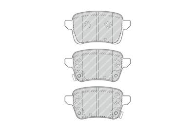 FERODO FDB4879 Číslo výrobce: 25973. EAN: 4044197994618.