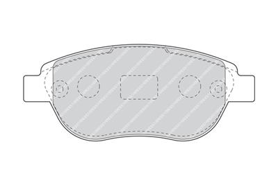 FERODO FDB5028 Číslo výrobce: 23600. EAN: 4060426163907.